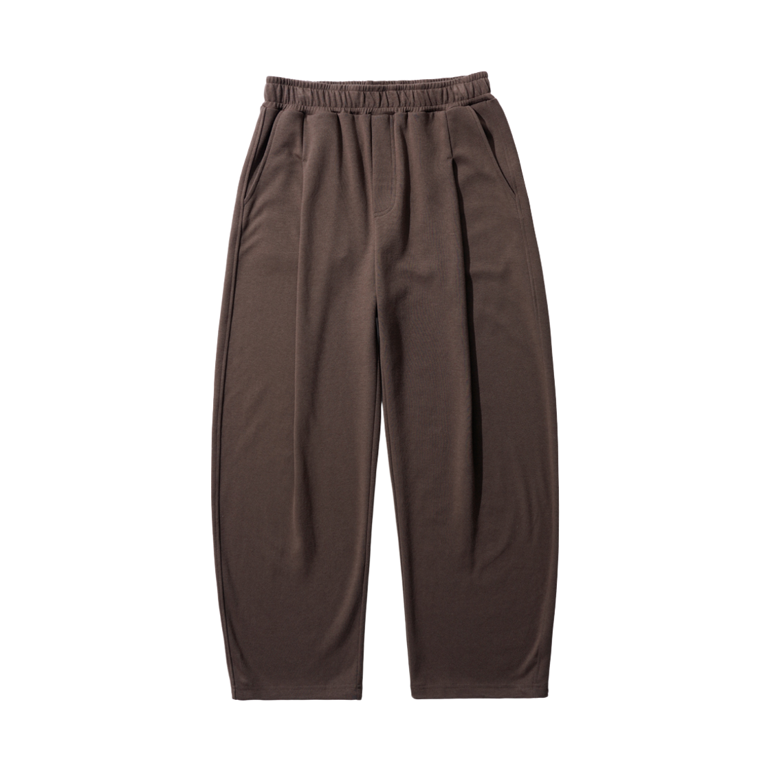SJLP1554_brown_29 FP142 Seasonless Curved Wide Sweatpants Brown SJLP1554