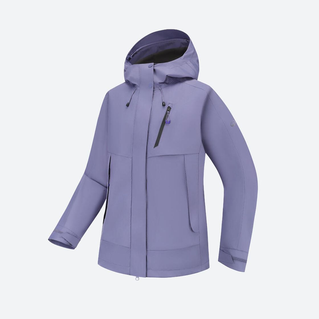 데카트론 여성 하이킹 레인 자켓 NH900 포기 퍼플(Decathlon Women's Hiking Rain Jacket NH900 Foggy Purple) - 2
