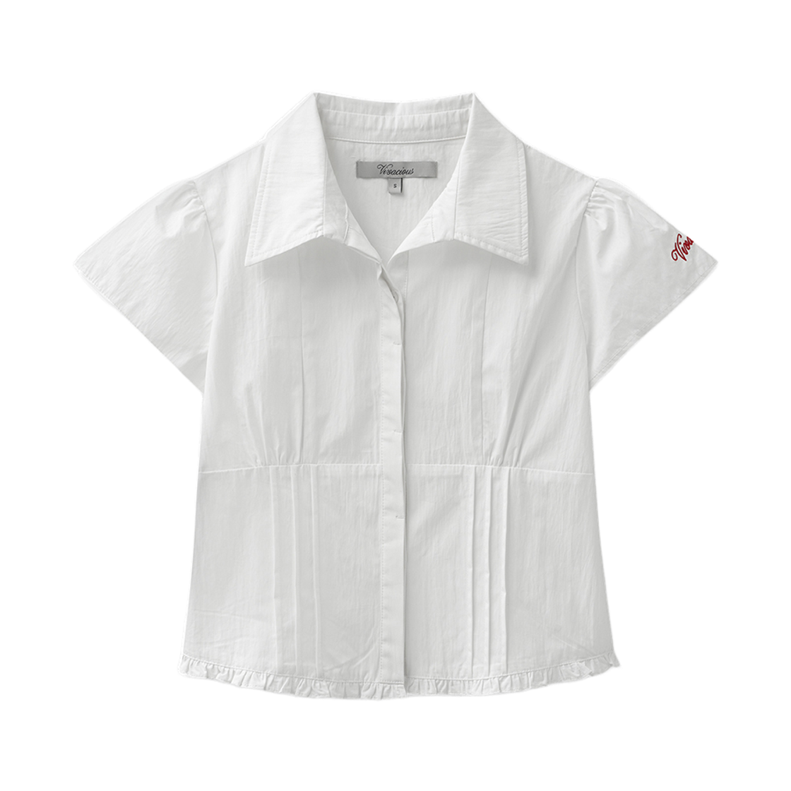 VV62SH02WH VIVACIOUS Elisia Shirt WHITE