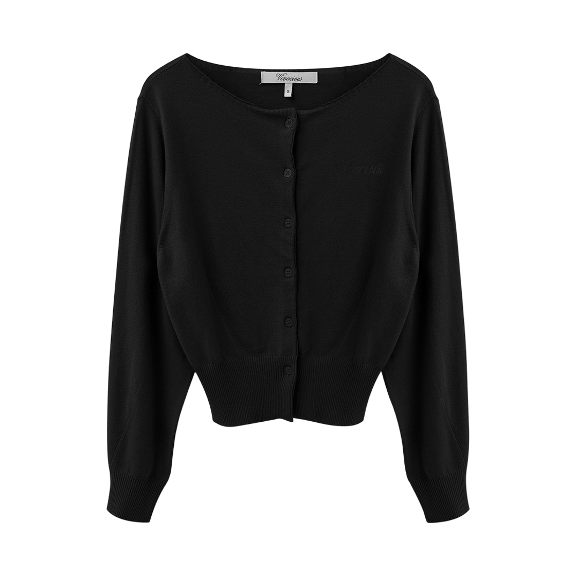 VV61KN03BK VIVACIOUS Essor Boat-neck Knit CD BLACK
