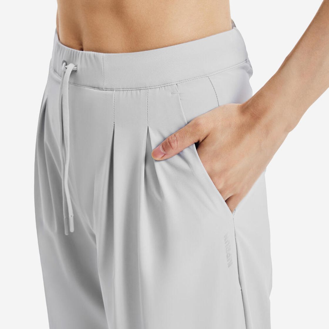 데카트론 여성 러닝 바지 런 드라이 쿨링 500 실버 그레이(Decathlon Women's Running Pants Run Dry Cooling 500 Silver Grey) - 5