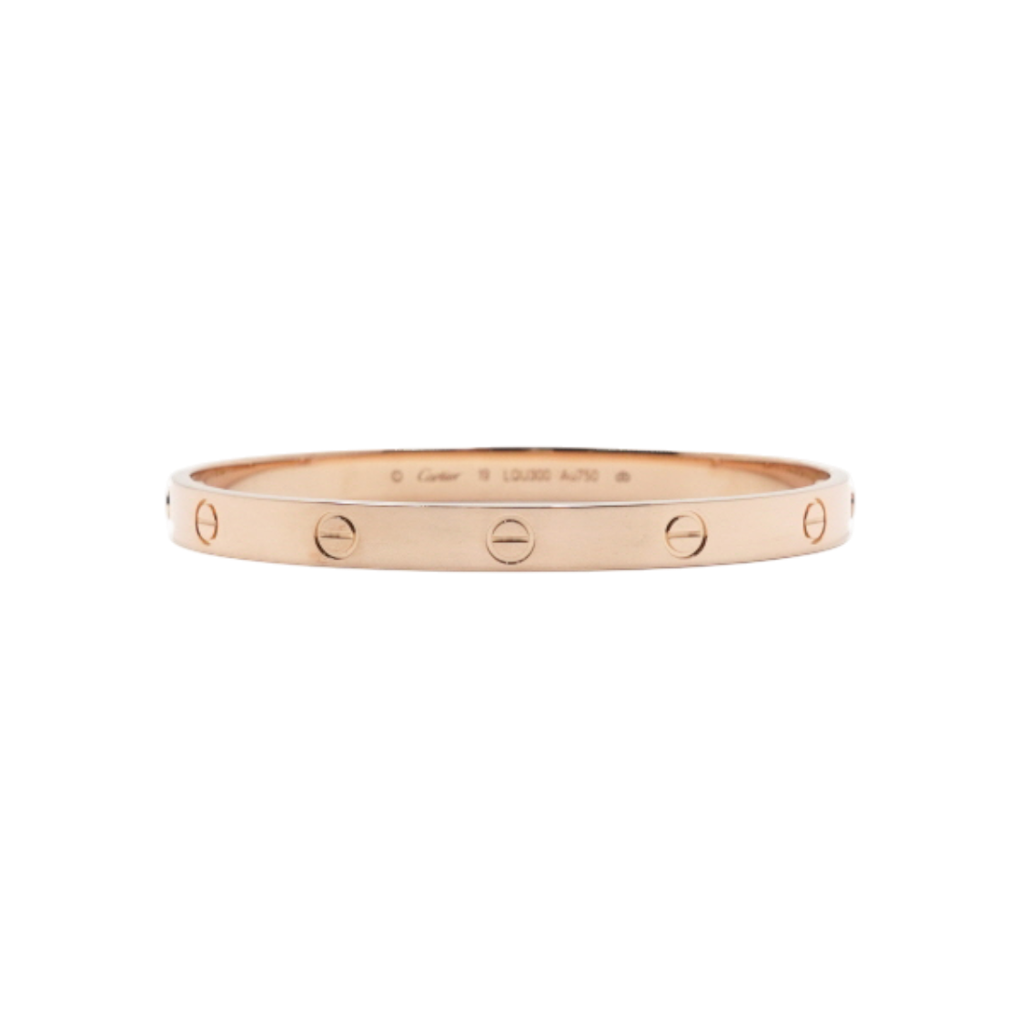 ITEFL58POPKE Cartier 18K Rose Gold LOVE Bracelet