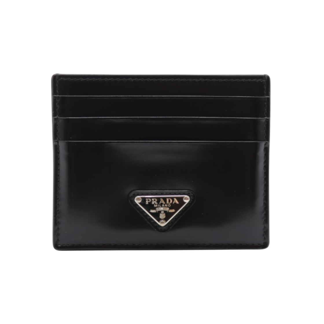 ITOMLU55IVI8 Prada Brushed Card Holder