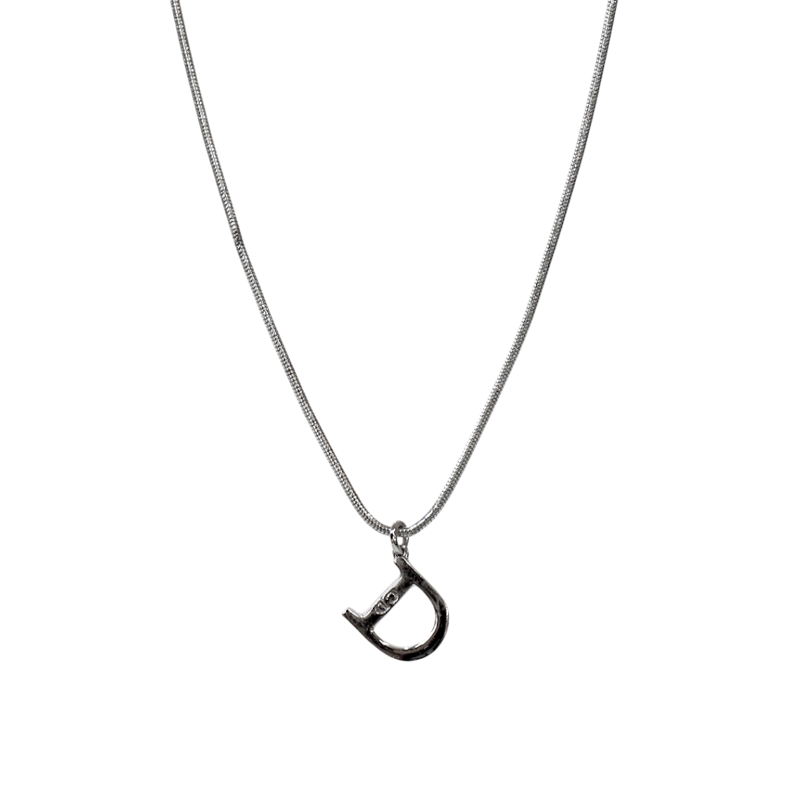 IT5OBEURRMJN Dior D Silver Necklace