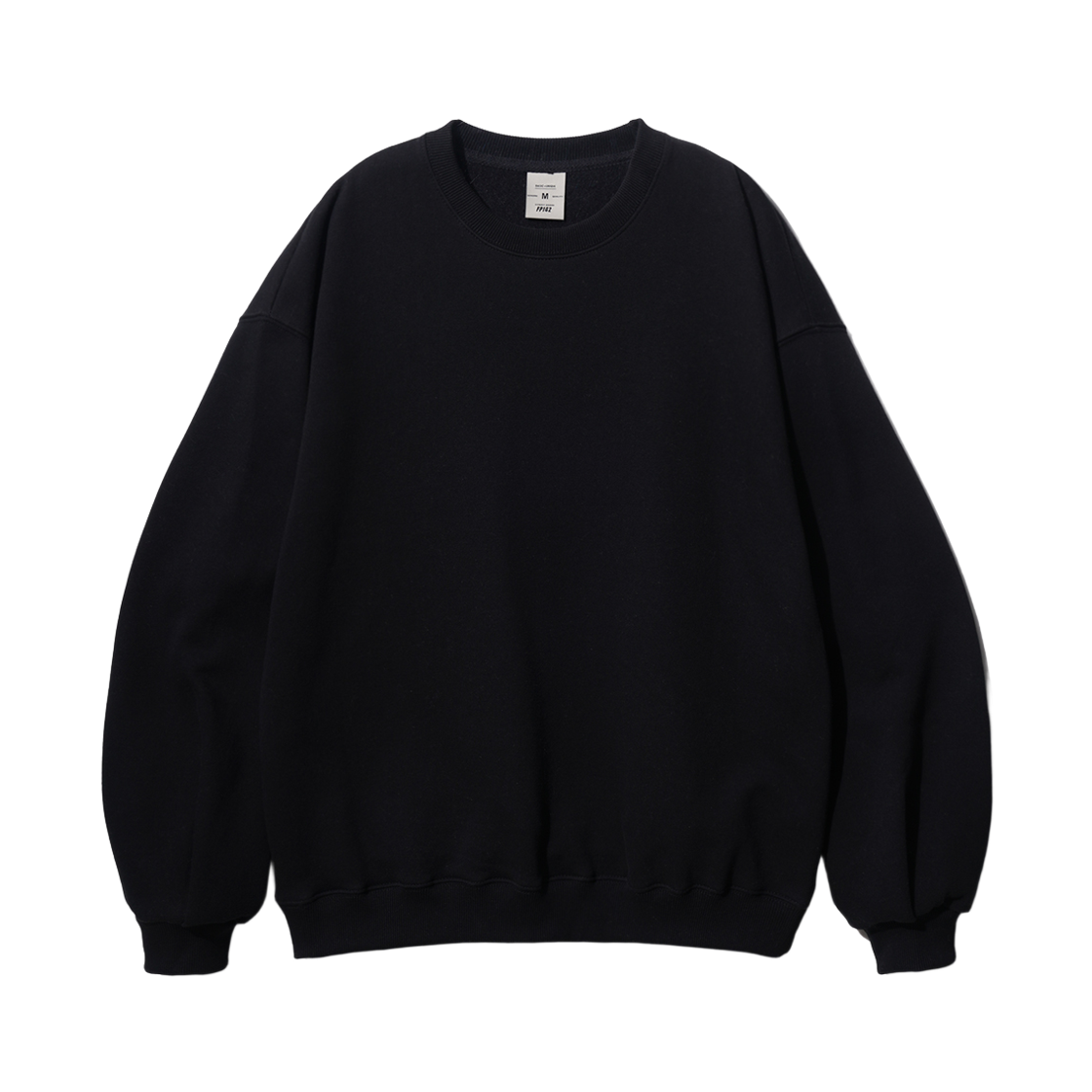 SJMT1330_black_29 FP142 Youthful balloon sweat shirt black SJMT1330