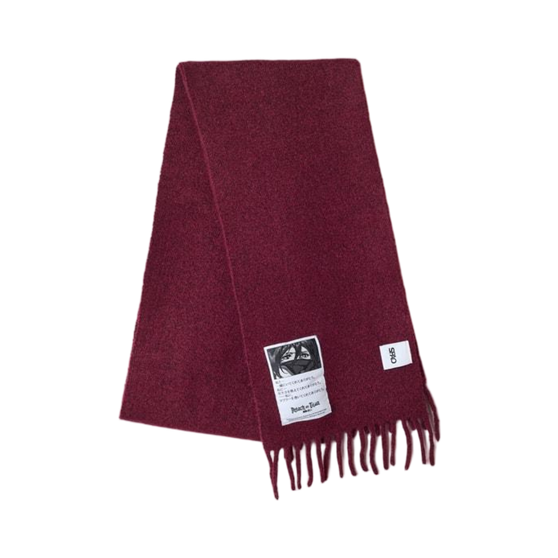SPAMG49U01 Spao x Attack on Titan Muffler Red