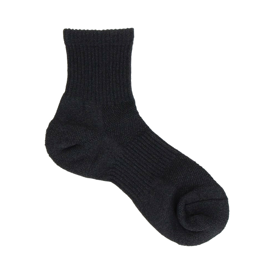 프릭스 스토어 와시 플레인 쿼터 삭스 블랙(Freak's Store Washi Plain Quarter Socks Black) - 1
