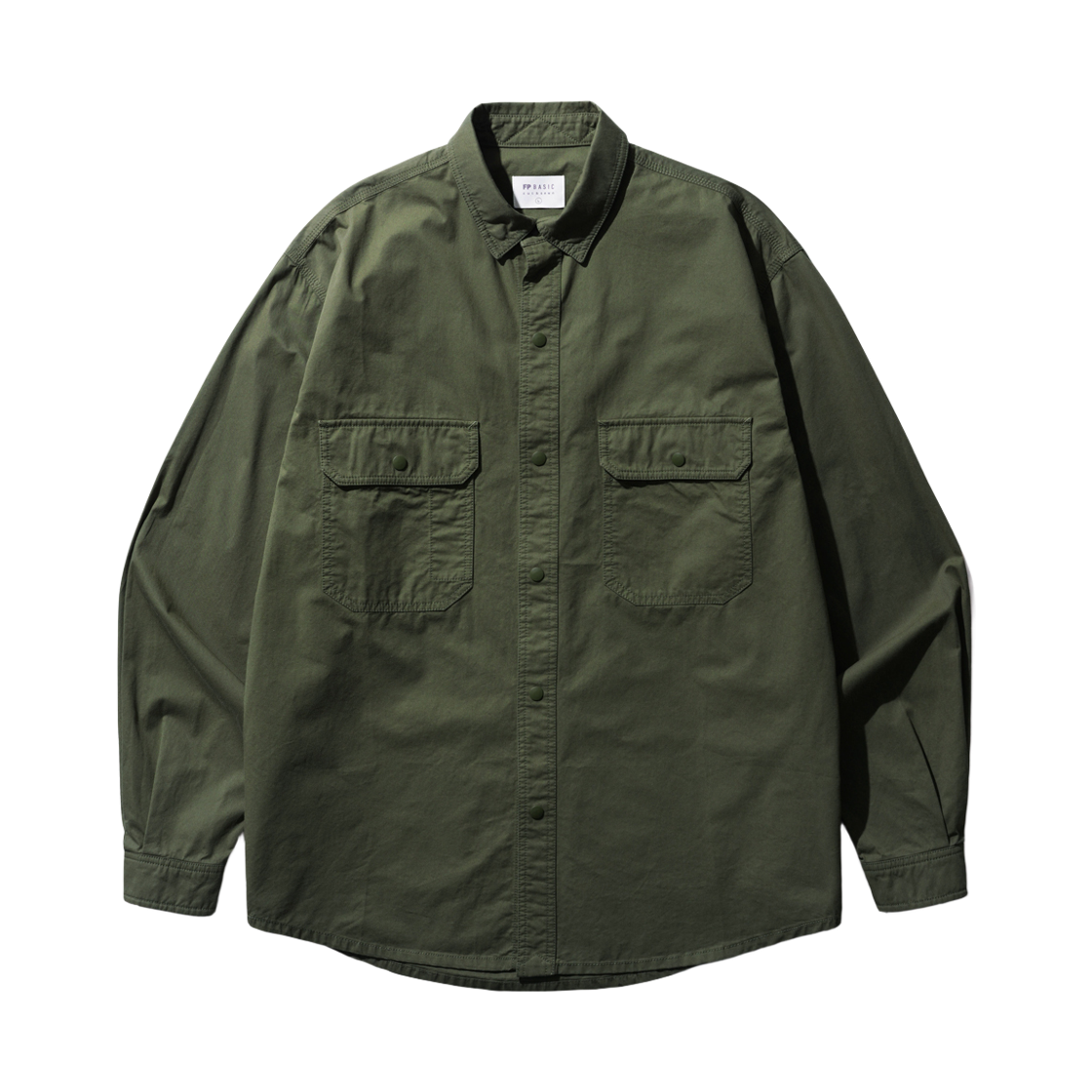 KHLS1551_khaki_29 FP142 Light Work Shirt Khaki KHLS1551