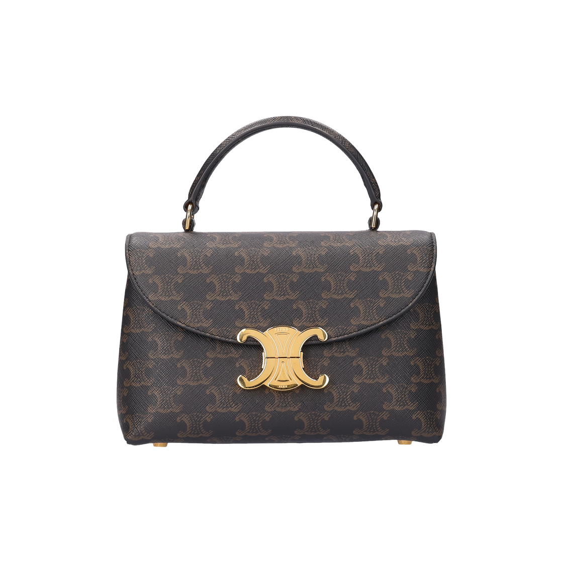 ITPV6JG72ERS Celine Nino Bag Triomphe Canvas Tan