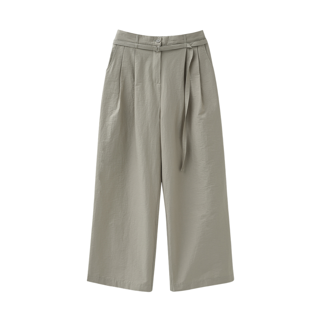 VV62PT01BE VIVACIOUS Idylle Tuck Belted Pants BEIGE