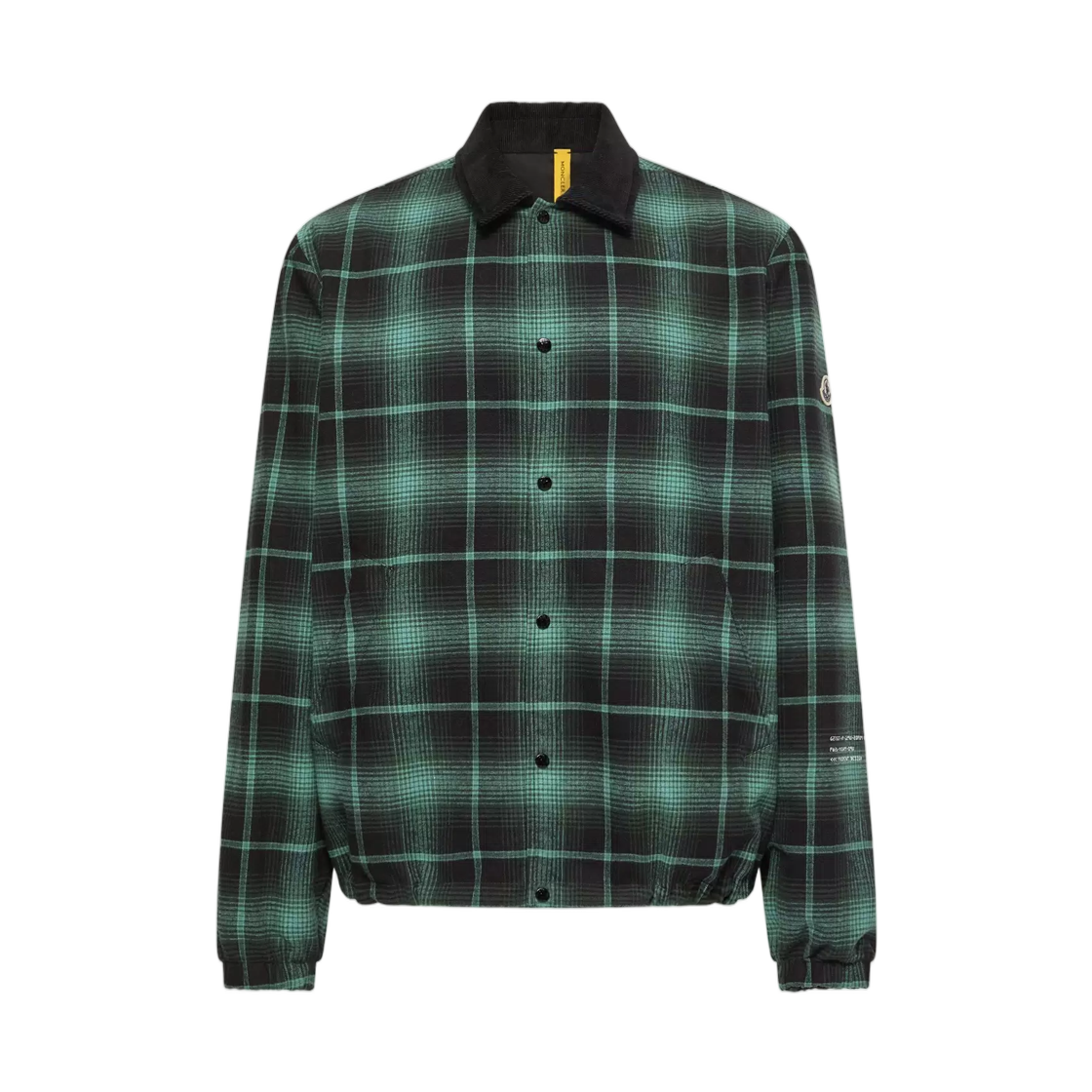 L2-09U-1A00001-N1124-F89 Moncler x Fragment Ryuha Reversible Shirt Jacket Black Green - 26FW
