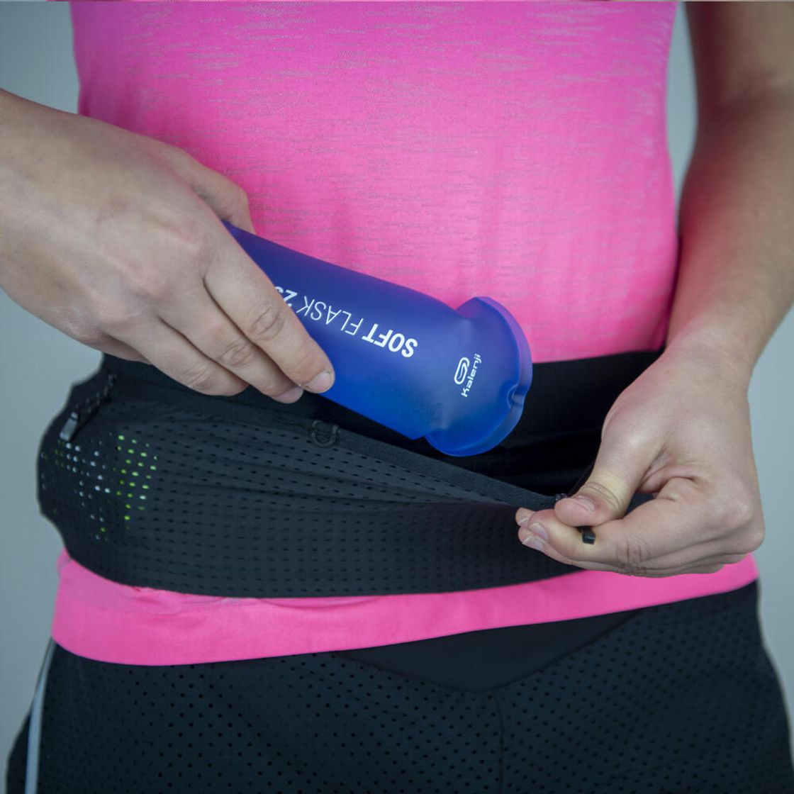 데카트론 하이드레이션 플라스크 휴대 러닝 벨트(Decathlon Hydration Flask Carrying Running Belt) - 3