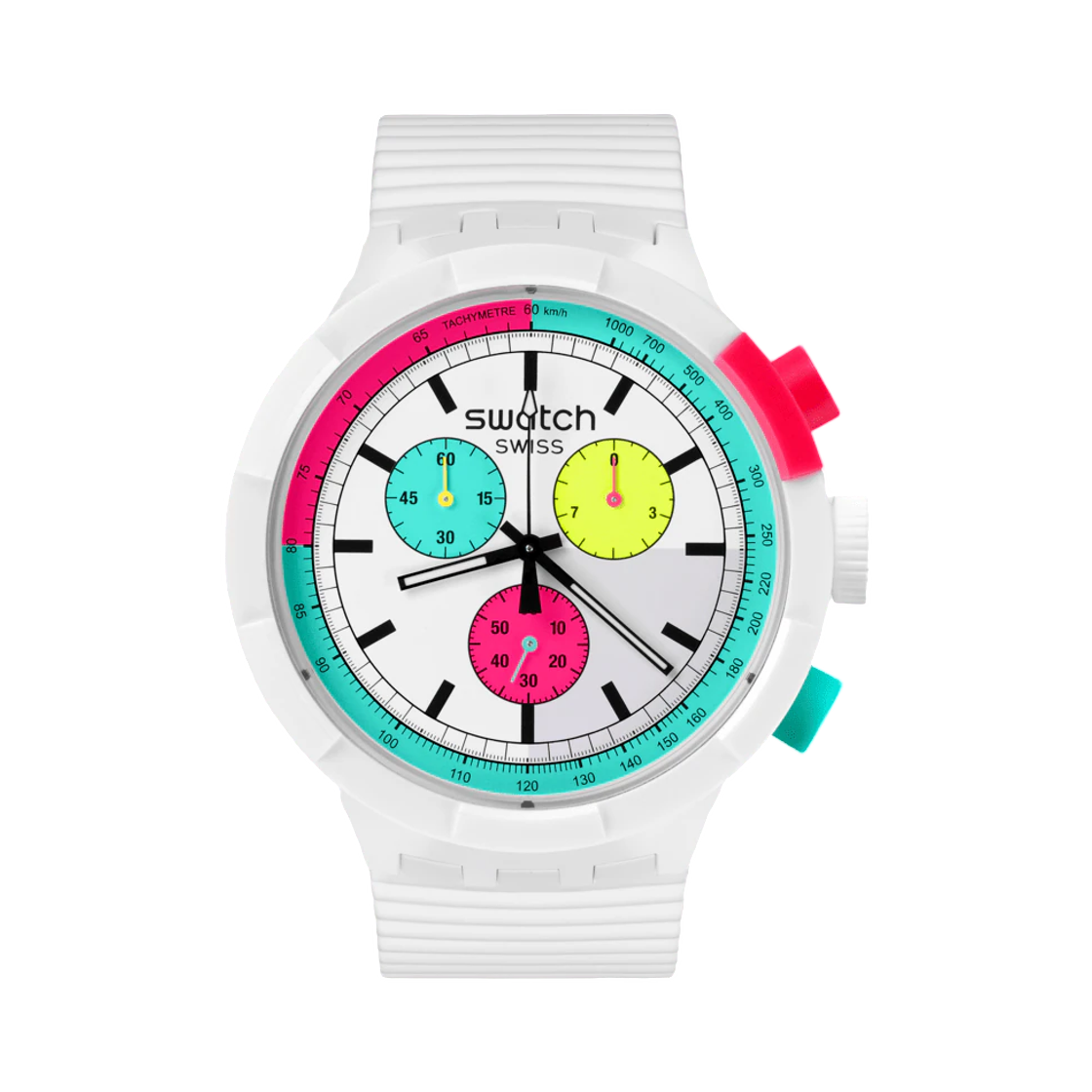 SB06W100 Swatch The Purity Of Neon White Multi