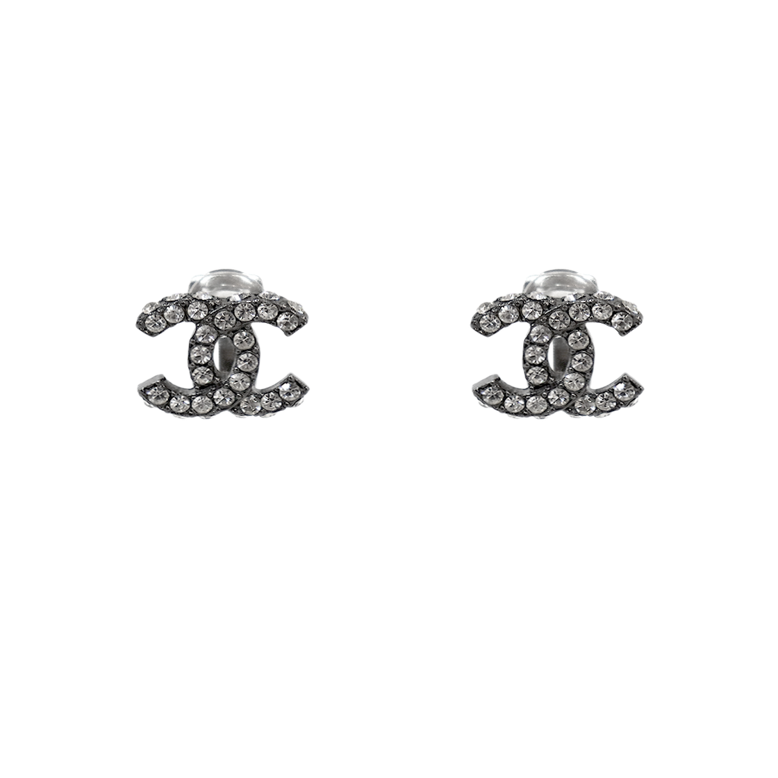 ITITTACOU7C4 Chanel Cubic CC Silver Earrings
