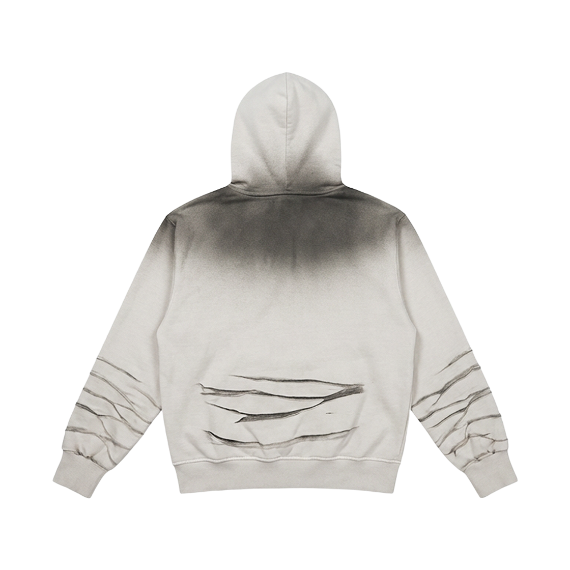 비엘알 페이디드 레이어 후디 집업 자켓 아이보리(BLR Faded Layer Hoodie Zip-Up Jacket Ivory) - 2