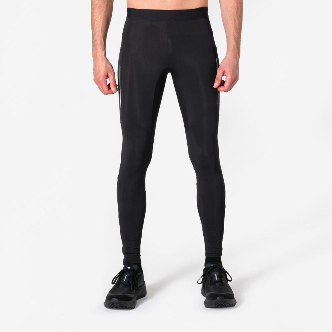 데카트론 남성 러닝 타이츠 런 웜 500 스모크 블랙(Decathlon Men's Running Tights Run Warm 500 Smoke Black) - 4