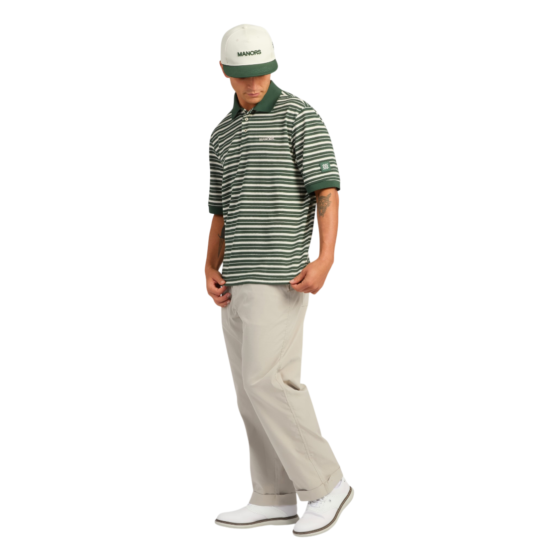 매너스 골프 GOAT 피케 폴로 파인그린(Manors Golf GOAT Pique Polo Pine Green) - 2