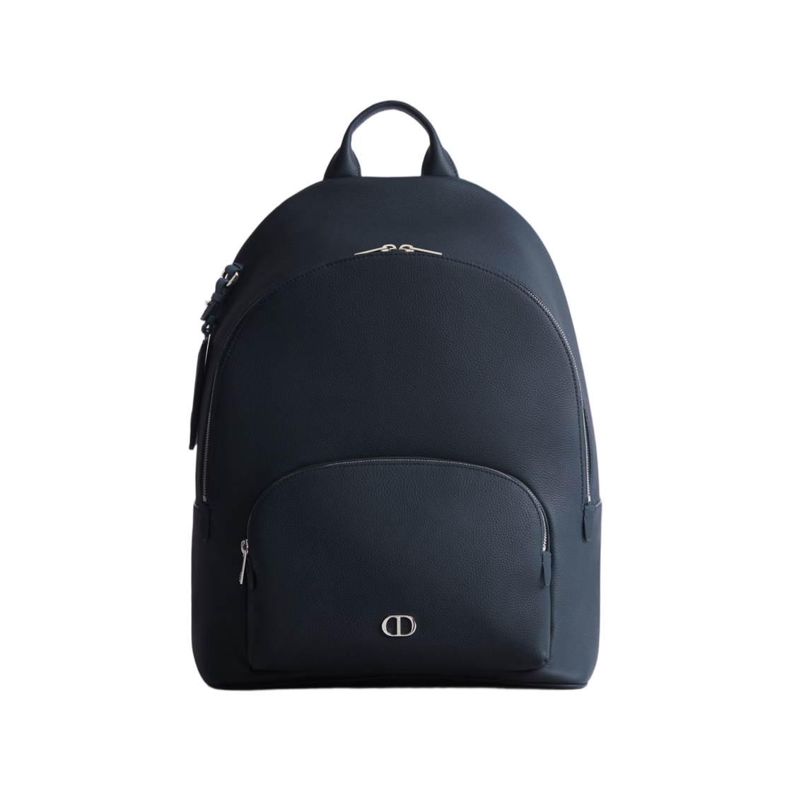 1ICBA233IDC-H56E Dior CD Icon Zipped Backpack Matte Grained Calfskin Navy Blue