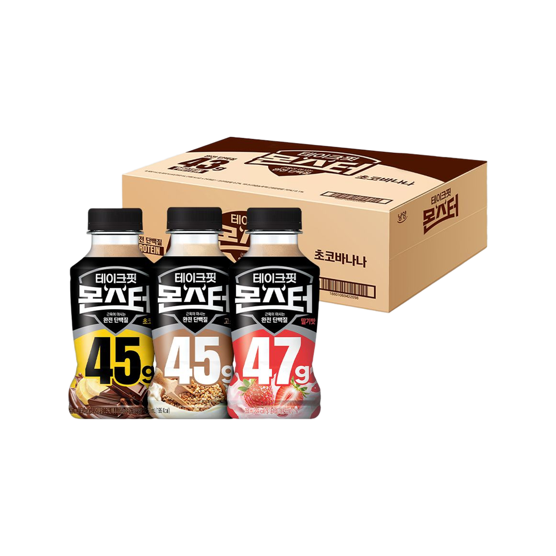테이크핏 몬스터 3종 24팩 골라담기 ( 택 1 )(Takefit Monster 3-Flavor 24 Pack (Select 1))