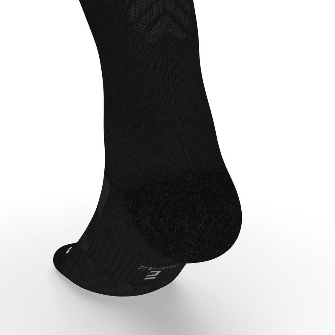데카트론 메리노 울 러닝 장목 양말 1켤레 런 900 스모크 블랙(Decathlon Merino Wool Running High Socks 1 Pair Run 900 Smoke Black) - 5