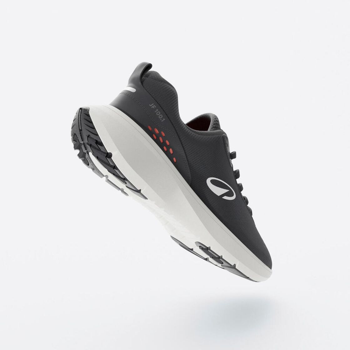 데카트론 여성 러닝화 조그플로우 100.1 스모크 블랙(Decathlon Women's Running Shoes Jogflow 100.1 Smoke Black) - 4