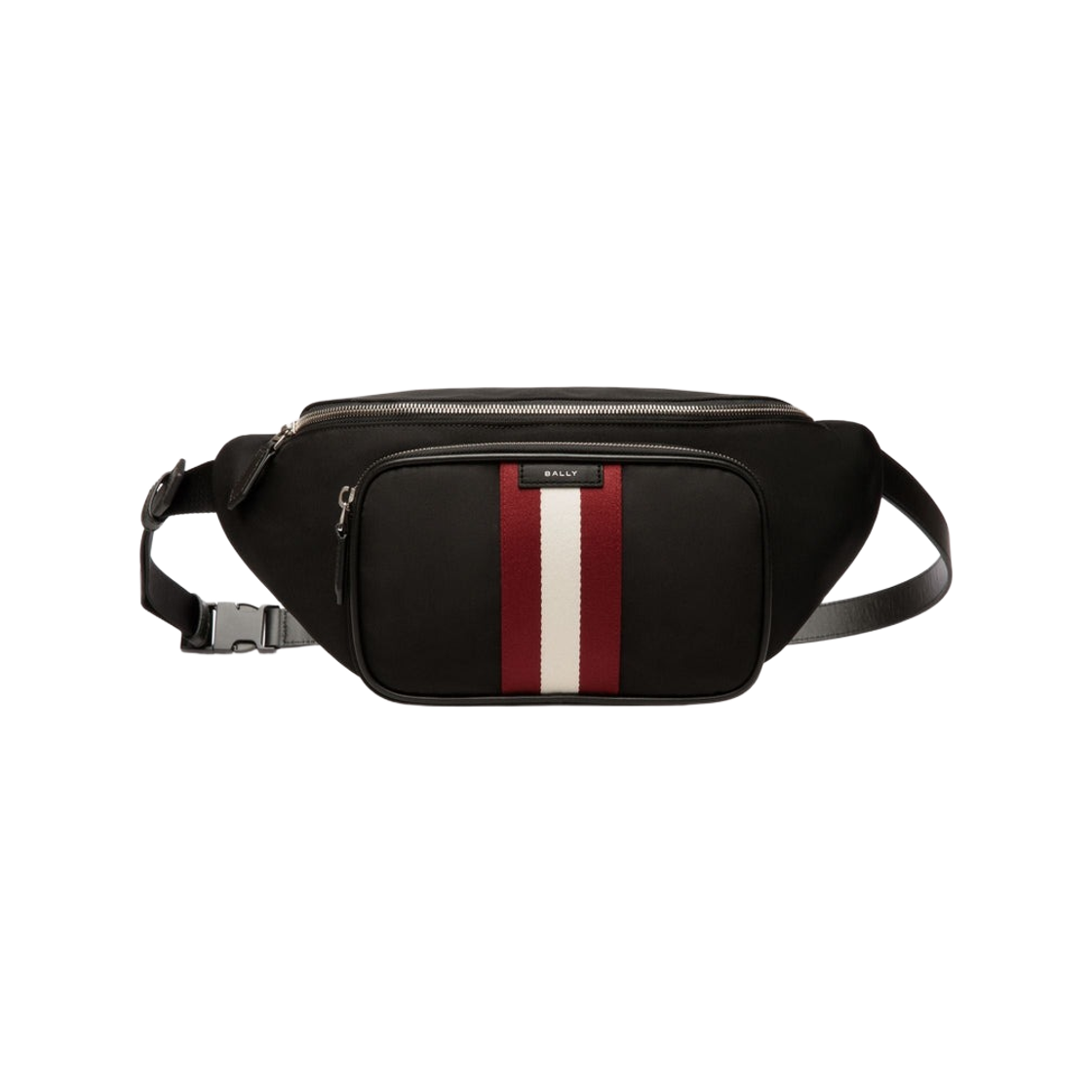 발리 코드 나일론 범백 블랙(Bally Code Bum Bag in Nylon Black)
