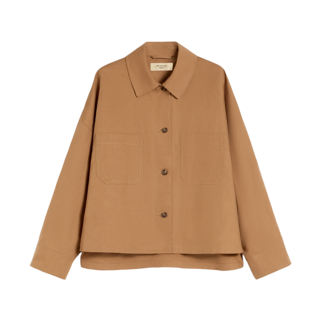 (W) 위켄드 막스마라 베투라 코튼 자켓 토바코((W) Weekend Max Mara Vettura Cotton Jacket Tobacco)