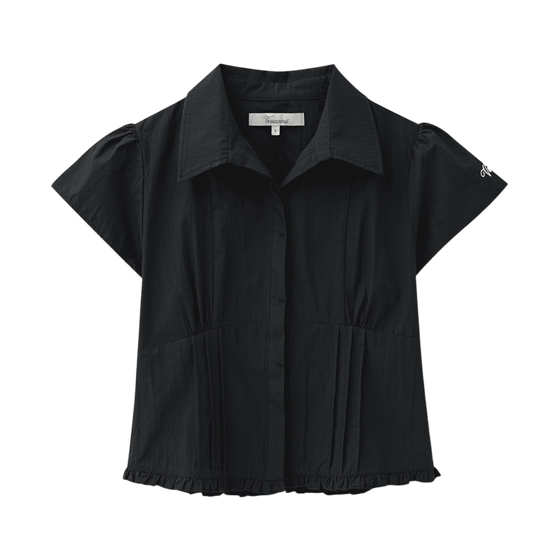 VV62SH02BK VIVACIOUS Elisia Shirt BLACK