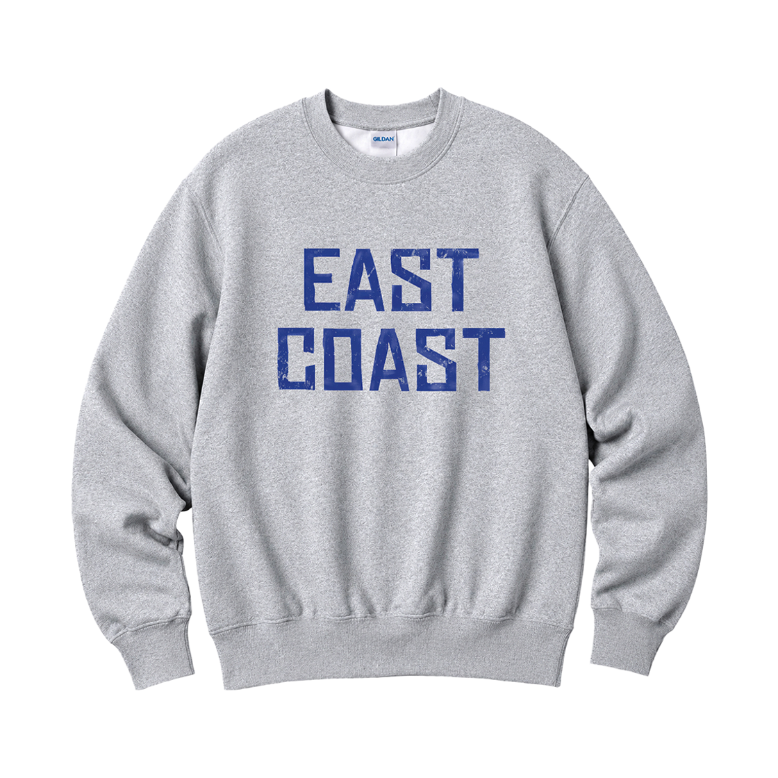 88000_copy Gildan X Vintage Collection EAST COAST Crewneck Sweat shirt Grey
