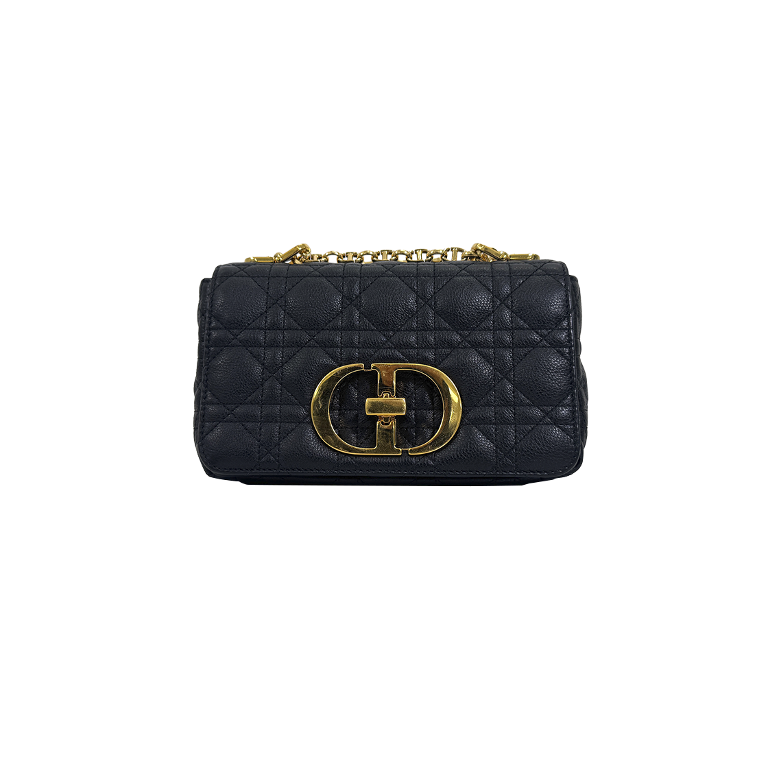 ITJ8NNGNP2AG Dior Cannage Supple Caro Small Shoulder Bag