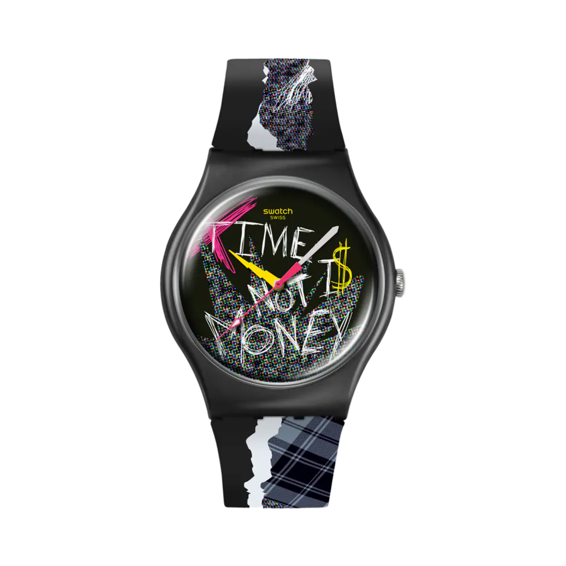 SO32B122-5300 Swatch Blank Check Matte Black