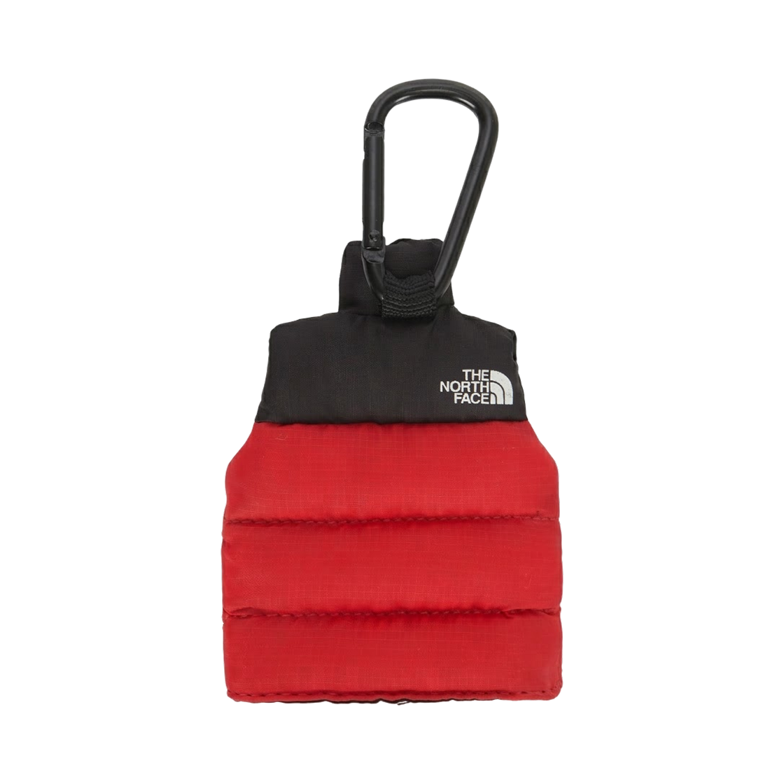 노스페이스 리얼 베스트 키링 레드 - 26FW(The North Face Nuptse Vest Key Ring Red - 26FW) - 2