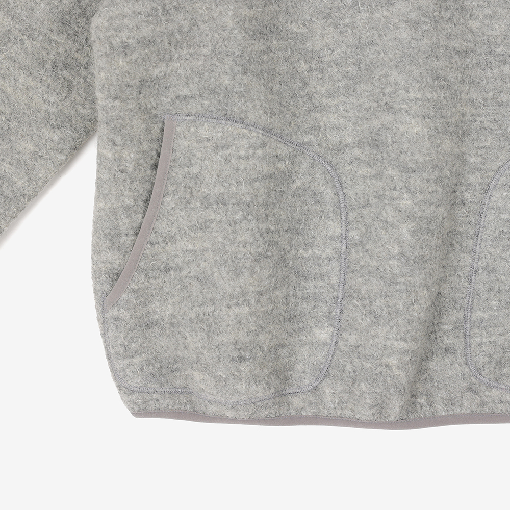 세인트제임스 봉봉 울 플리스 LGY ASJU2G3KR52-LGY(Saint James Bon Bon Wool Fleece LGY ASJU2G3KR52-LGY) - 4