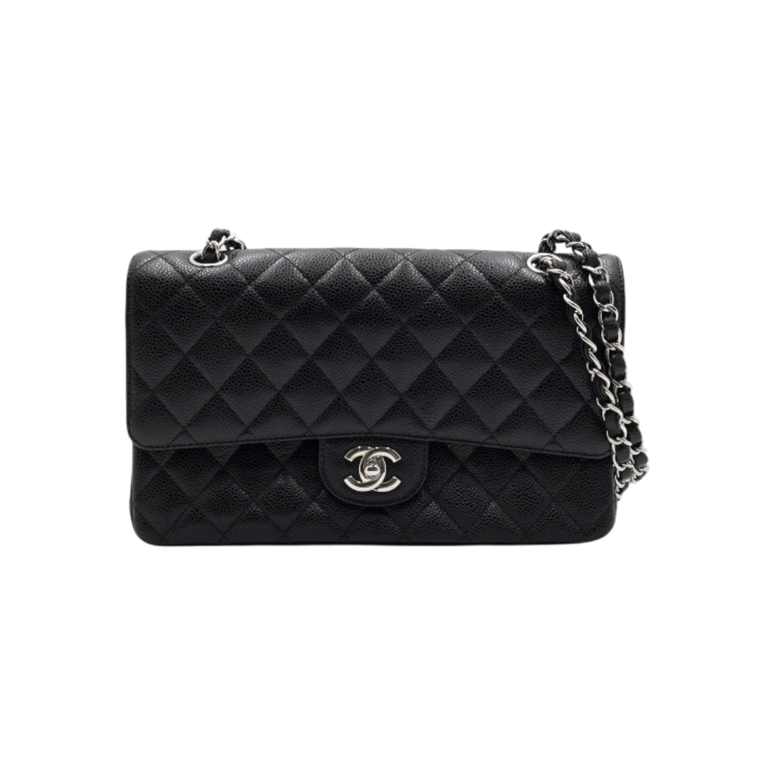 ITTKPJA7BGKC Chanel Black Classic Caviar Shoulder Bag