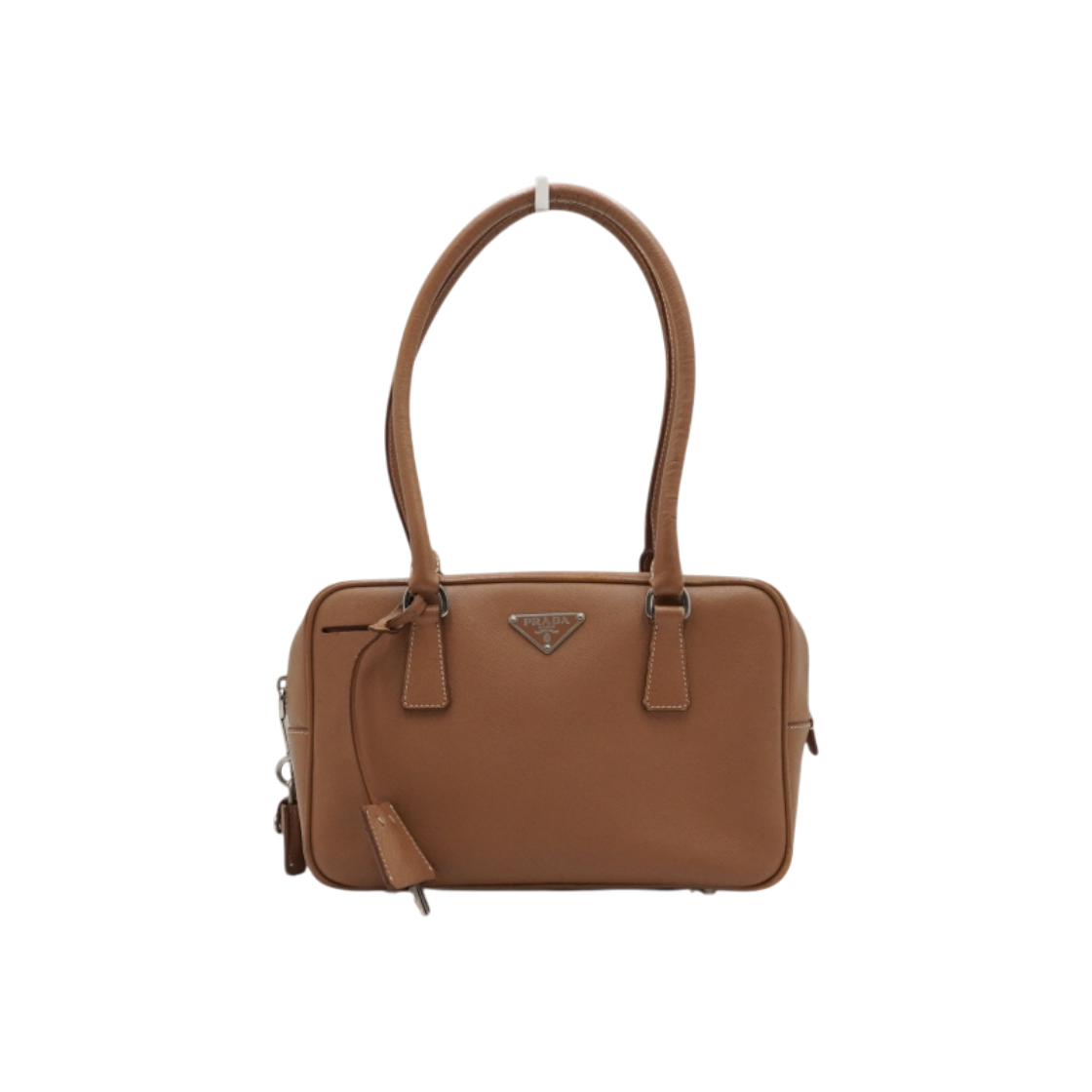ITFVM2MQMO45 Prada Camel Saffiano Small Tote Bag