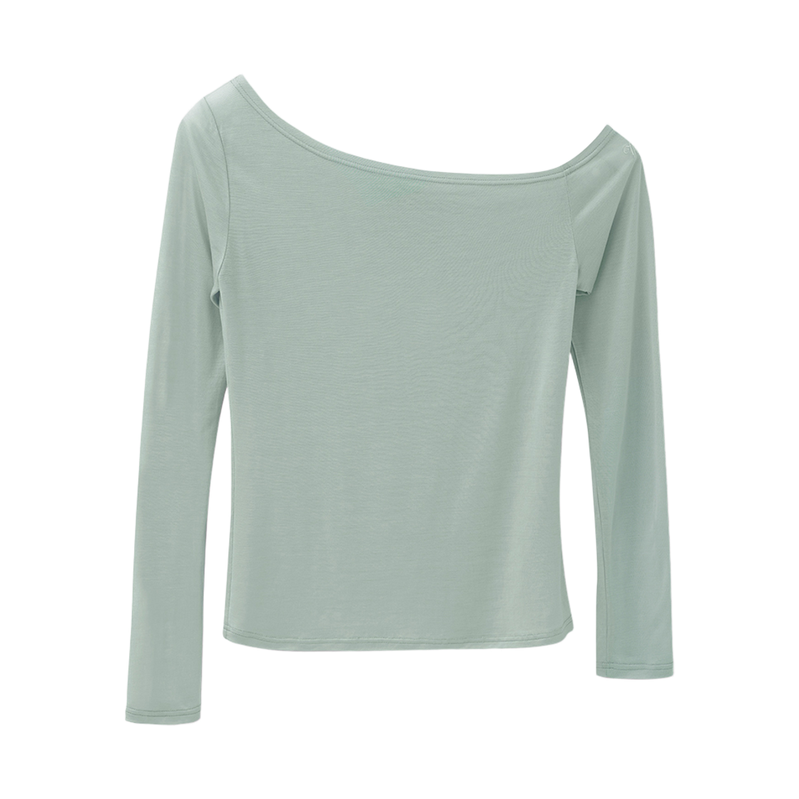 VV62TS06MT VIVACIOUS Marel See-Through Unbalance Tee Mint
