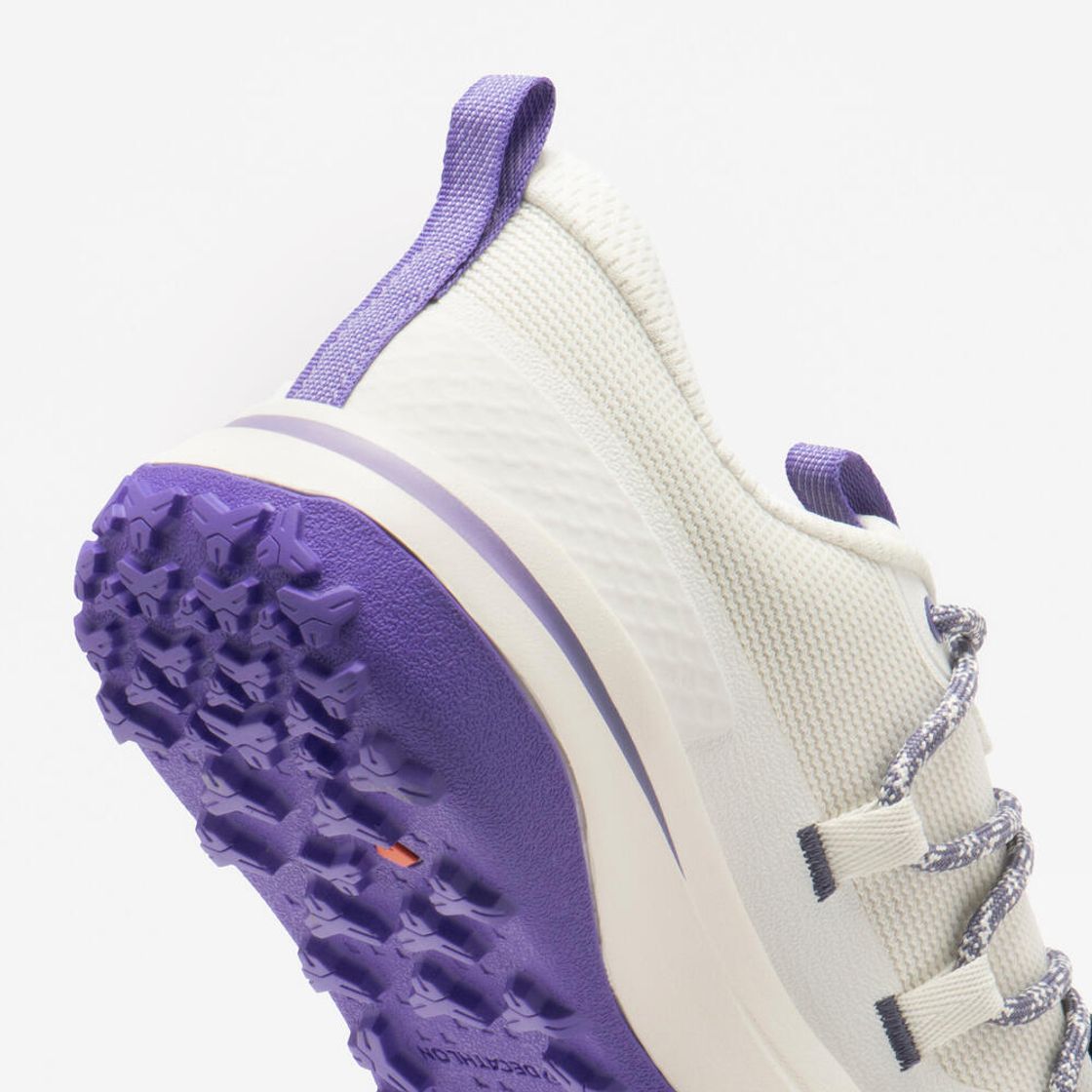 데카트론 여성 로우컷 하이킹화 프레시 NH500 코튼 화이트(Decathlon Women's Low-Cut Hiking Shoes Fresh NH500 Cotton White) - 6