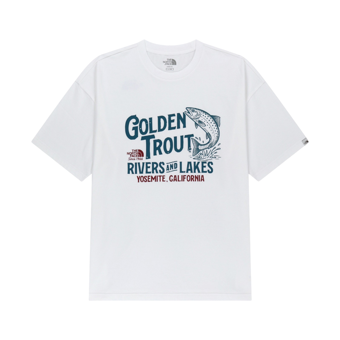 NT7US28J The North Face Lake S/S R/Tee WHT