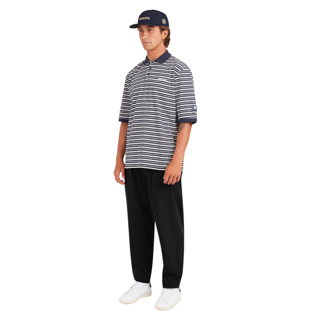 매너스 골프 리사이클 그린스키퍼 트라우저 블랙(Manors Golf Recycled Greenskeeper Trouser Black) - 2