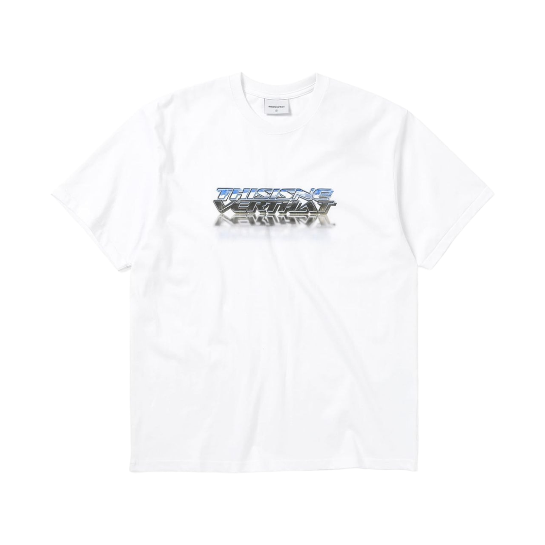 TN241TTSST03WHT thisisneverthat Metallic Logo T-Shirt White