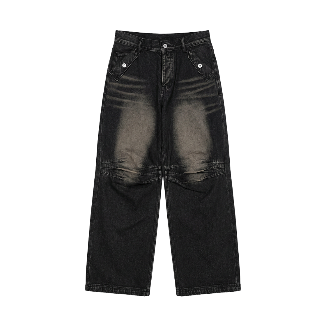B6CPT04BRN BLR Flap Pocket Field Pants Brown