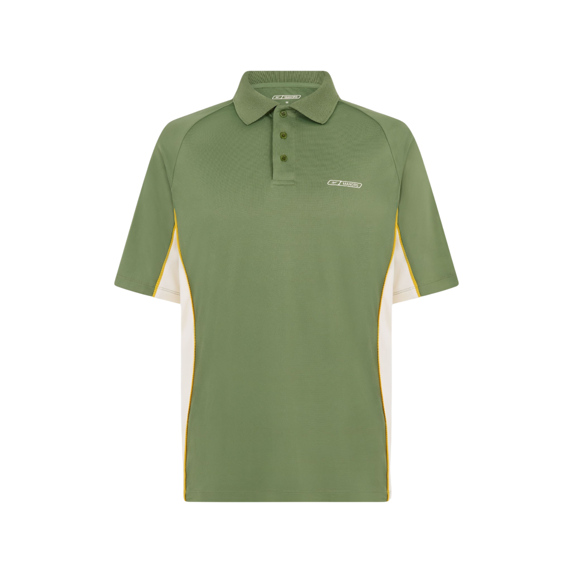 MG16399002 Manors Golf X Reebok Recycled Polo Legacy Green