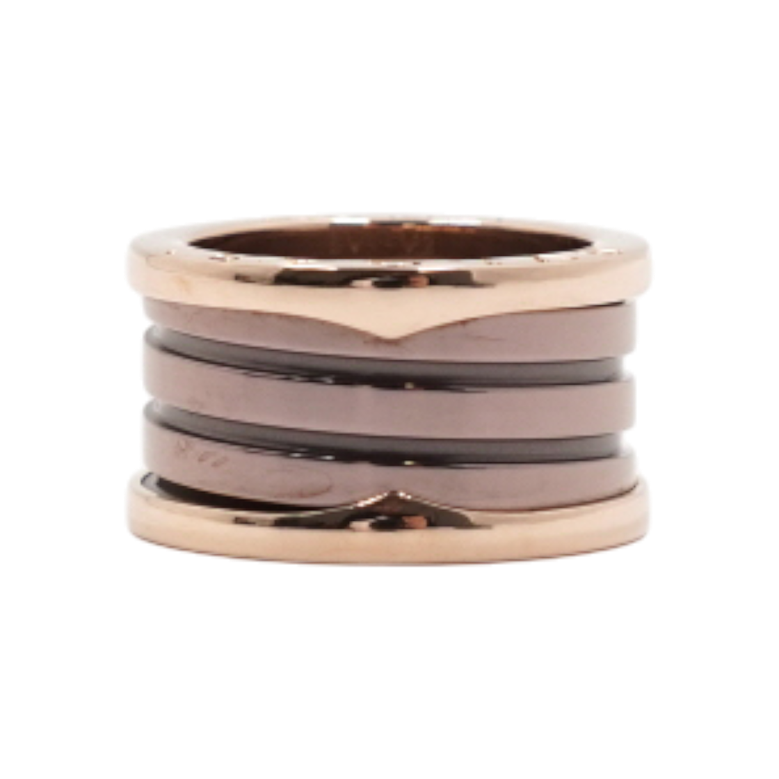 ITPRKKHWFFS3 Bulgari B-Zero1 4Band Ring Rose Gold