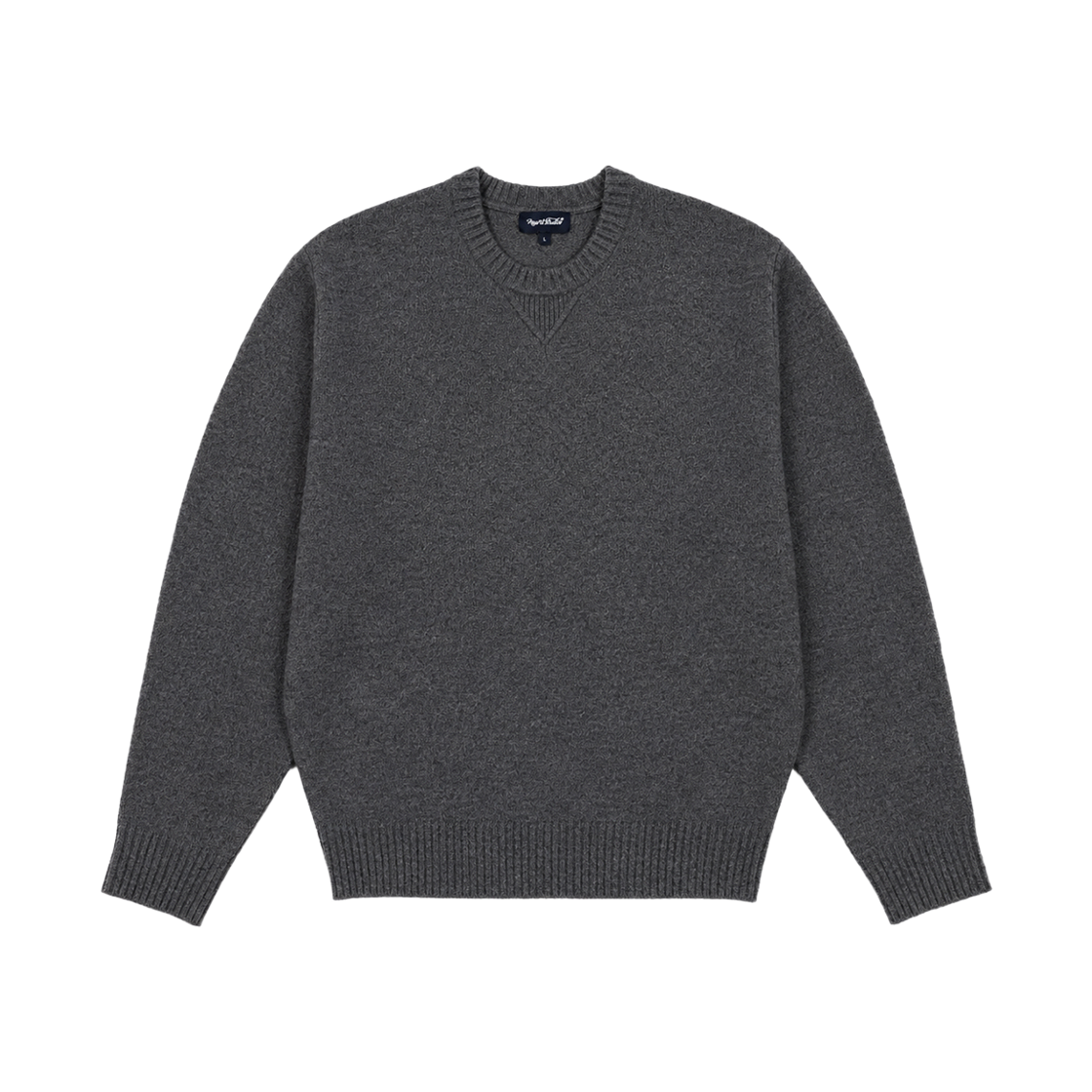Clothes22 NUART STUDIO Arbo Odoramp Round Neck Knit Heather Gray