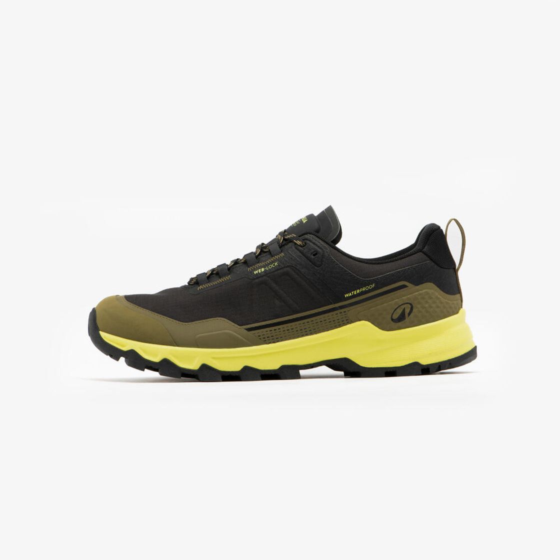 데카트론 남성 경량 방수 로우컷 하이킹화 MH500 라이트 WP 페일 아니스 그린(Decathlon Men's Lightweight Waterproof Low-Cut Hiking Shoes MH500 Light WP Pale Anise Green) - 6