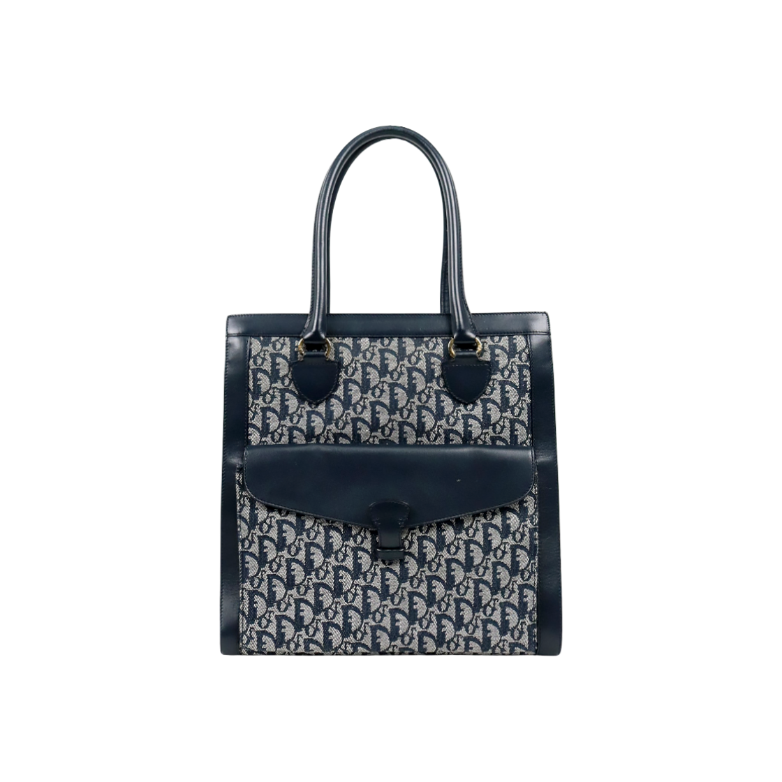 ITCEN2T9UUNA Dior Oblique Canvas One-Pocket Tote Bag