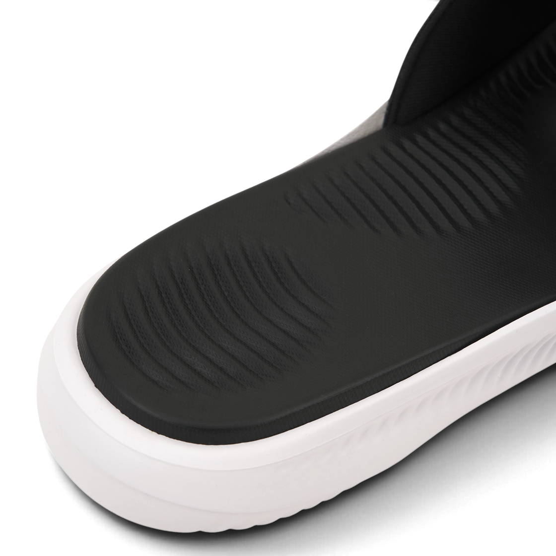 아디다스 알파리스폰스 1.0 슬라이드 코어 블랙 클라우드 화이트(Adidas Alpharesponse 1.0 Slides Core Black Cloud White) - 8