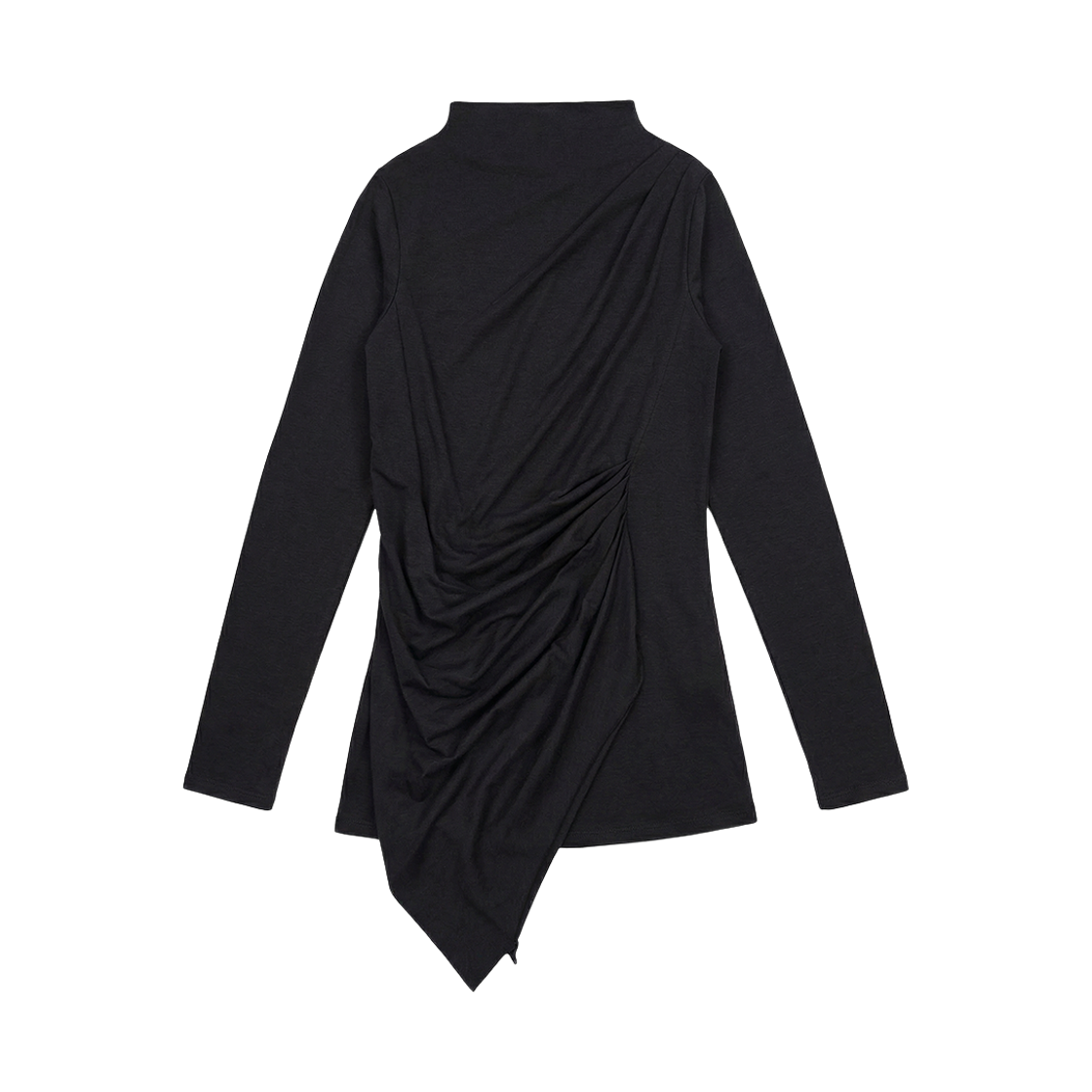 비엘알 소프트 드레이핑 롱슬리브 블랙(BLR Soft Draping Long Sleeve Black) - 1