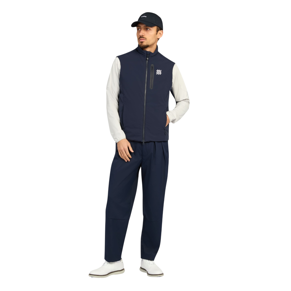 매너스 골프 치노 그린스키퍼 트라우저 미드나이트(Manors Golf Chino Greenskeeper Trouser Midnight) - 2