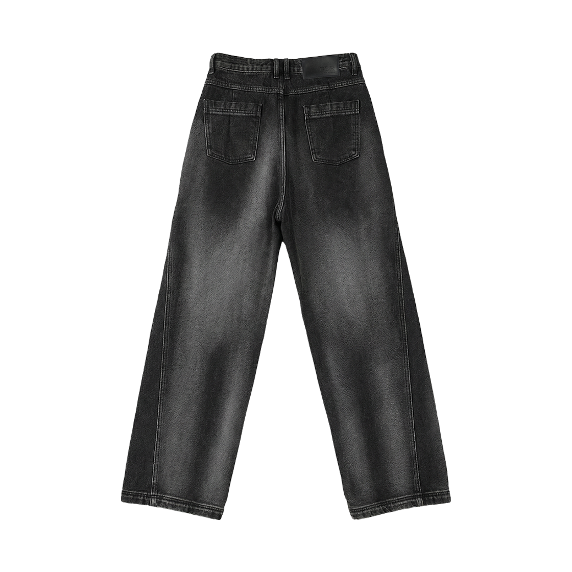 비엘알 마크드 사일런스 데님 팬츠 블랙(BLR Marked Silence Denim Pants Black) - 2